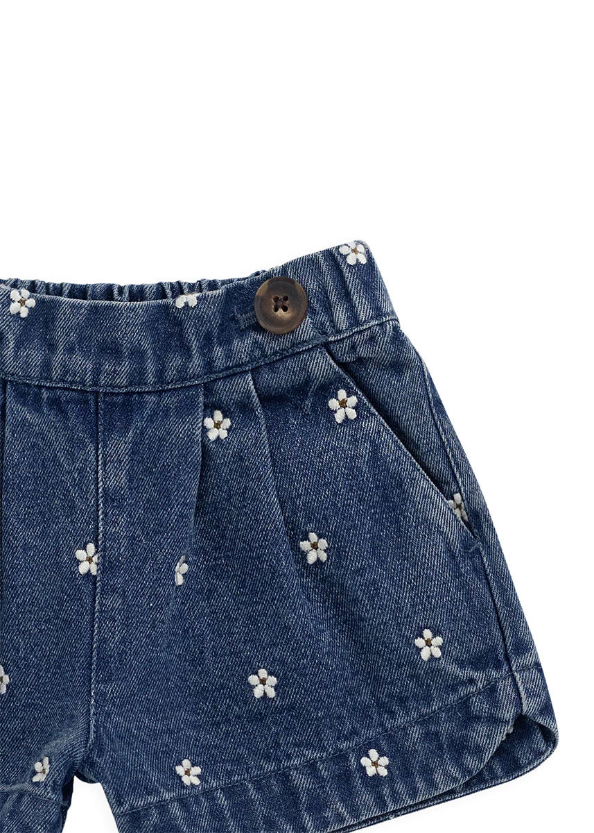 Jardine Short - Josie Floral Denim