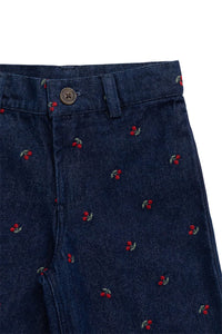 Amandine Pant - Cerise Denim