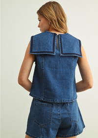 Jessa Top - Denim