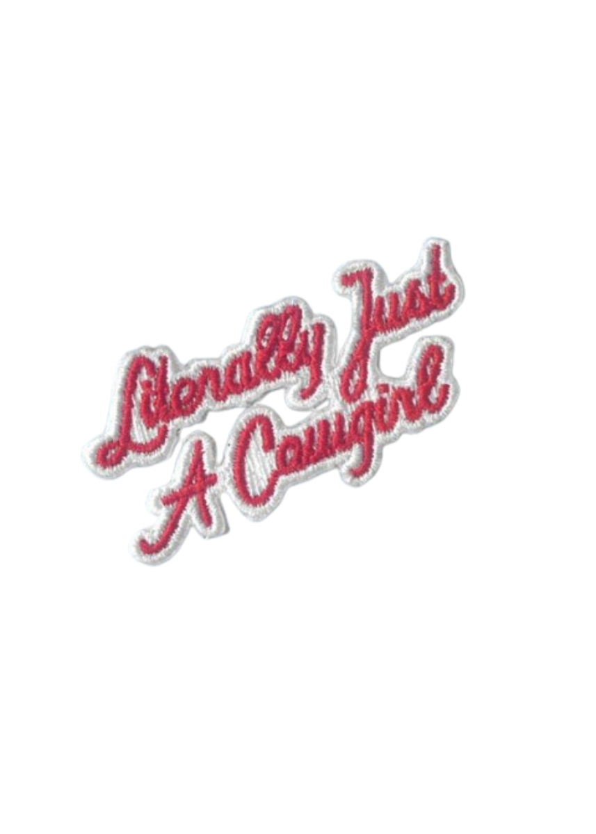 Just A Cowgirl Patch