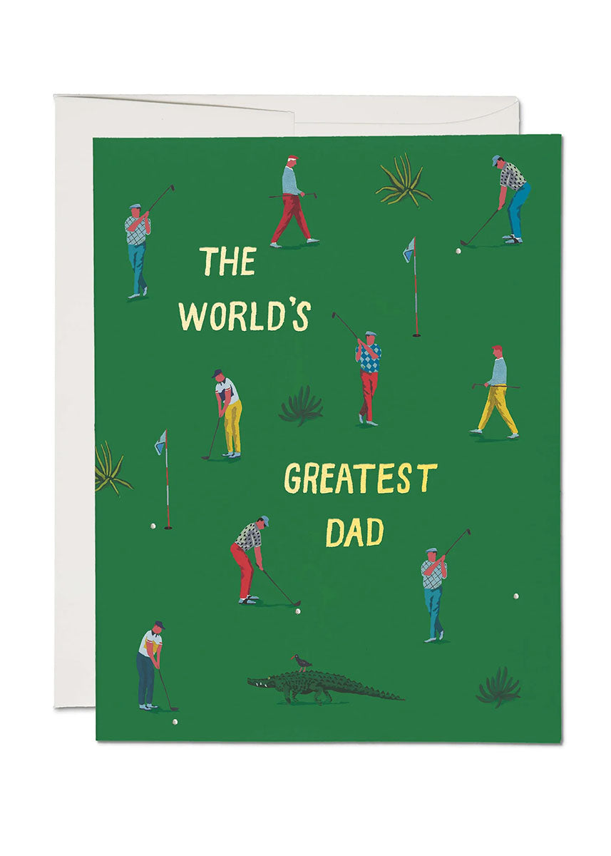 Great Golf Father's Day Card