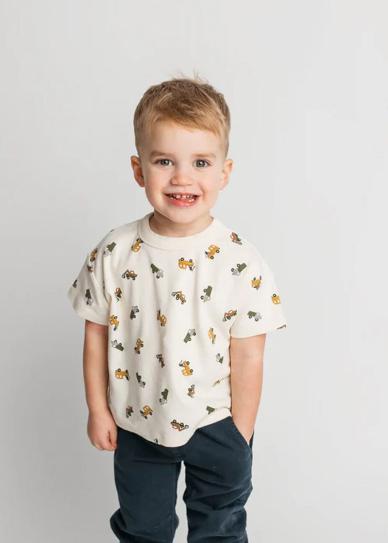 The Short Sleeve Truck Tee - Cream