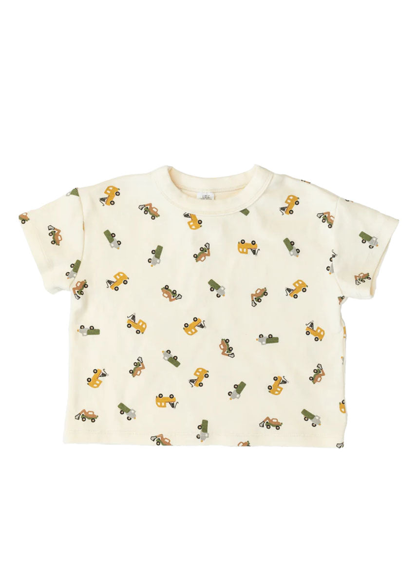 The Short Sleeve Truck Tee - Cream