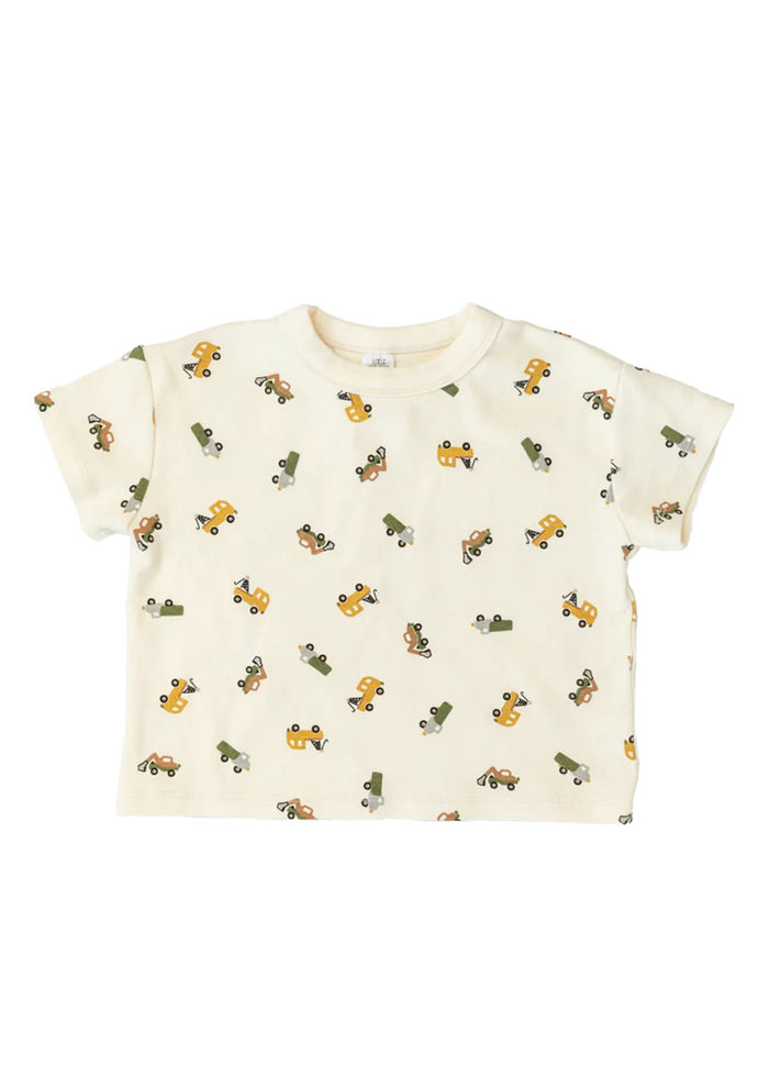 The Short Sleeve Truck Tee - Cream