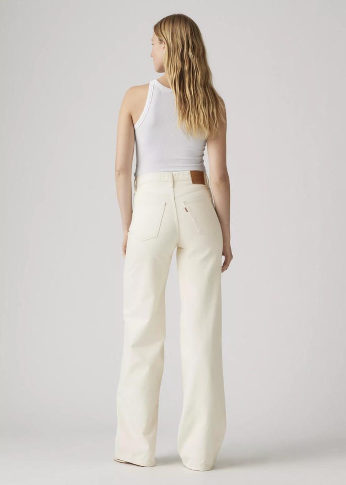 Levi's Ribcage Wide Leg Jeans - Barely Freezing