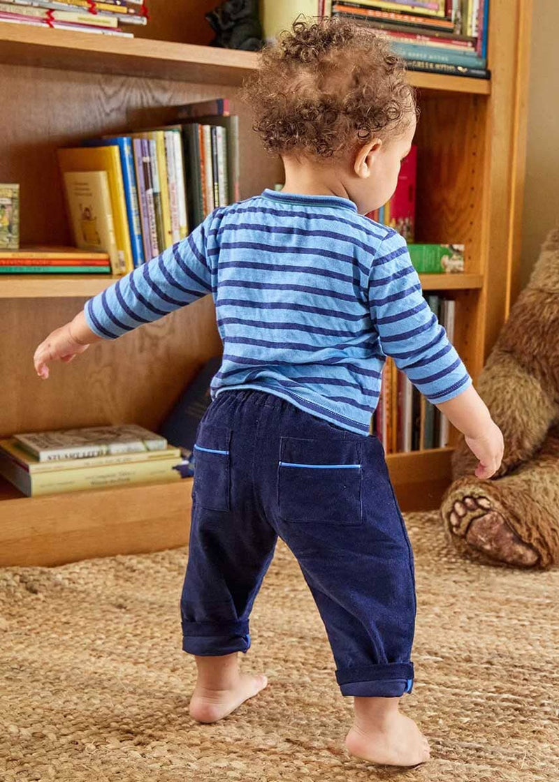 Bowie Baby Pant - Navy Corduroy