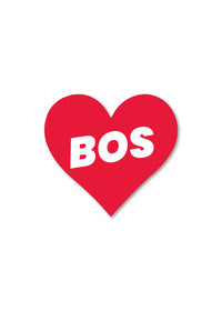 Love Heart Sticker - BOS