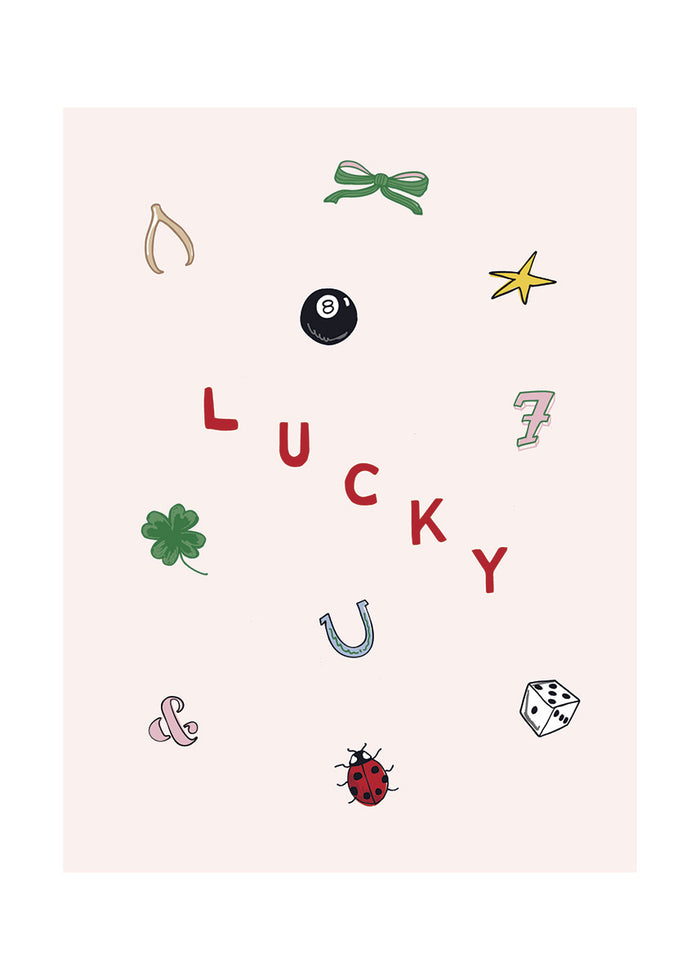 Lucky Icons Poster