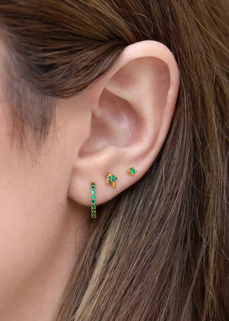 Everyday Emerald Earring Set