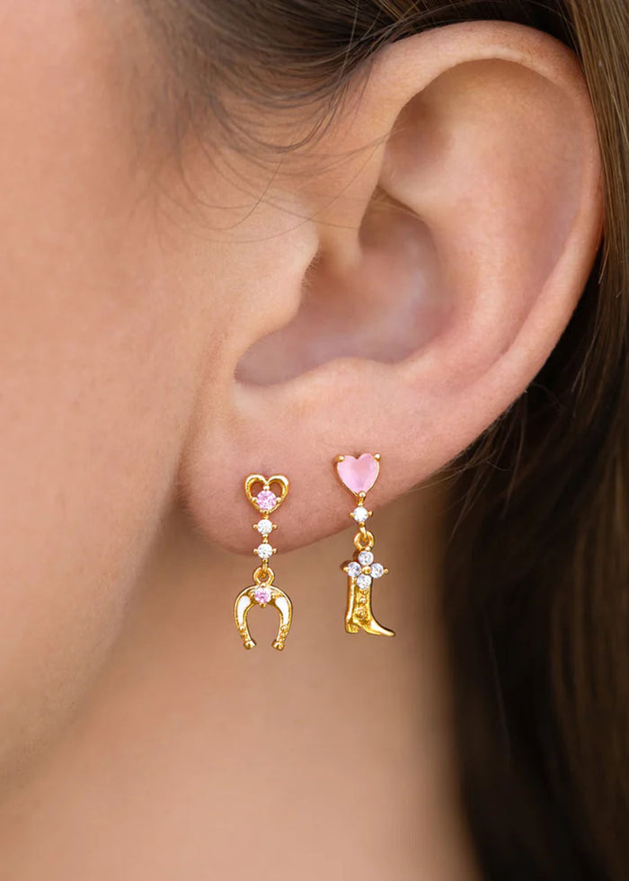 Wild Thoughts Dangle Earrings - Gold