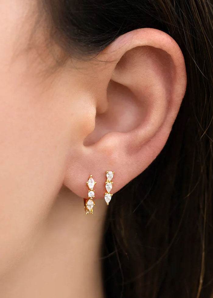 Capri Earring Set - Gold