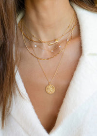 Two Of A Kind Necklace - Gold