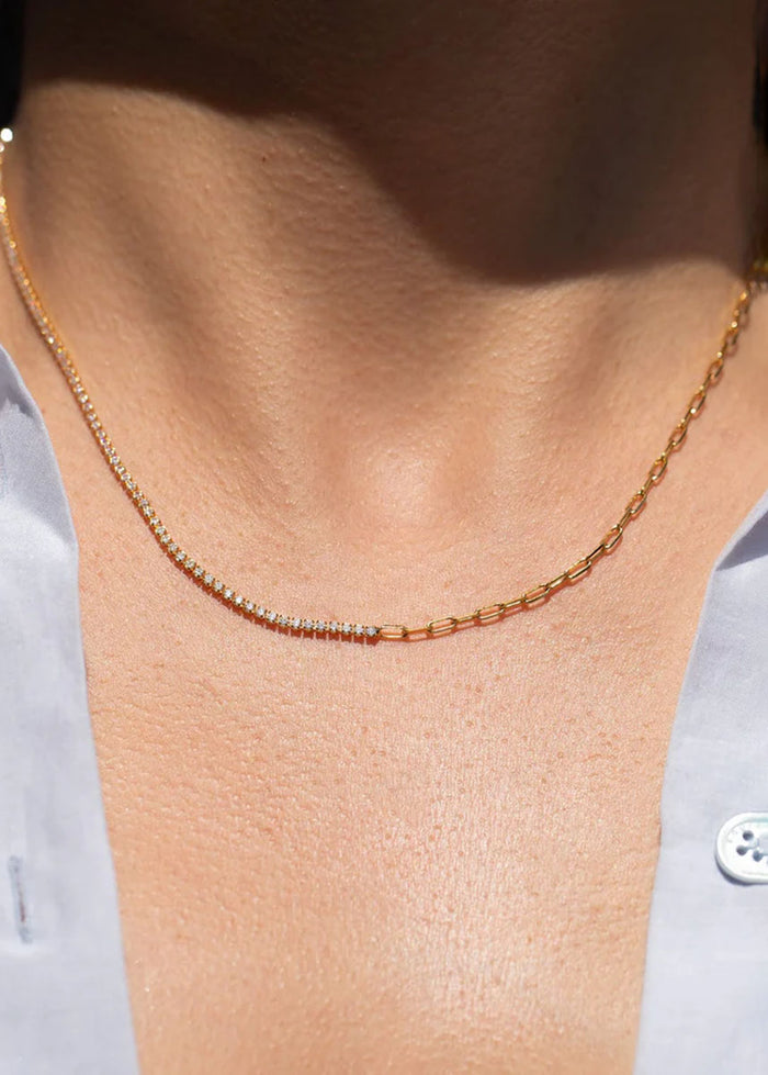 Two Of A Kind Necklace - Gold