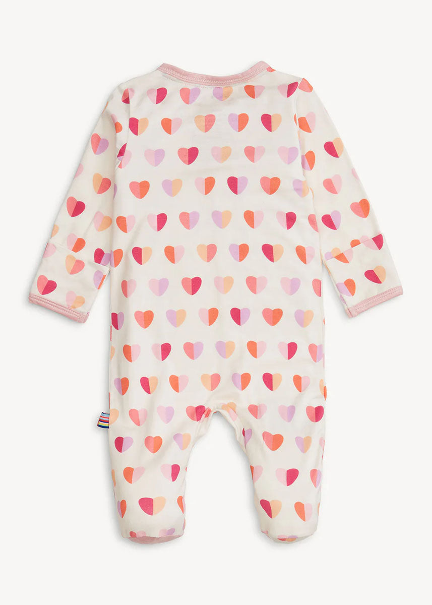 Modal Magnetic Footie - Pink XOXO