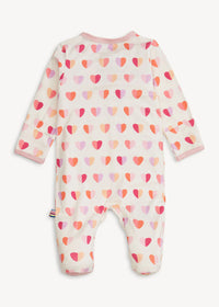 Modal Magnetic Footie - Pink XOXO