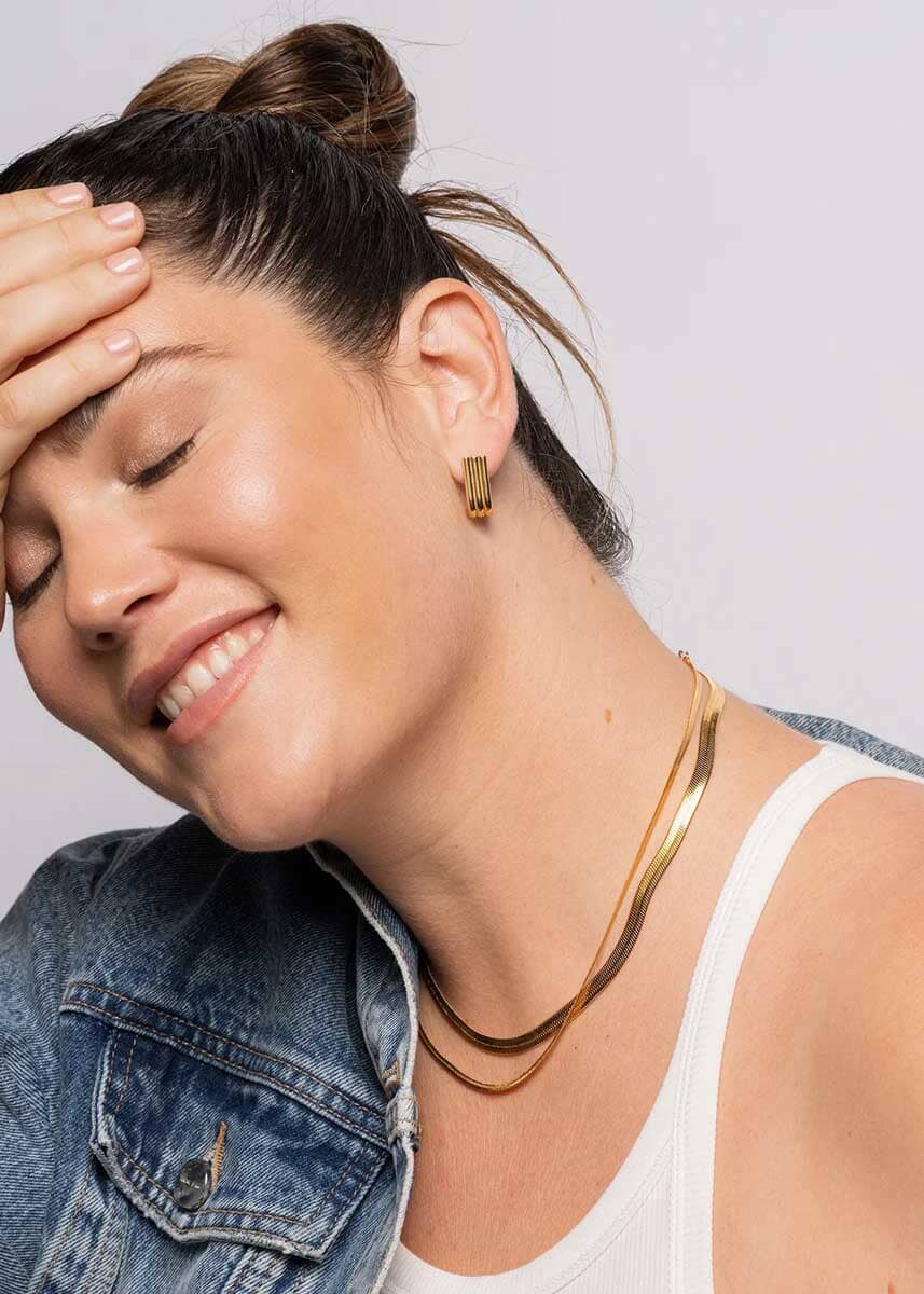 Natalia Herringbone Necklace