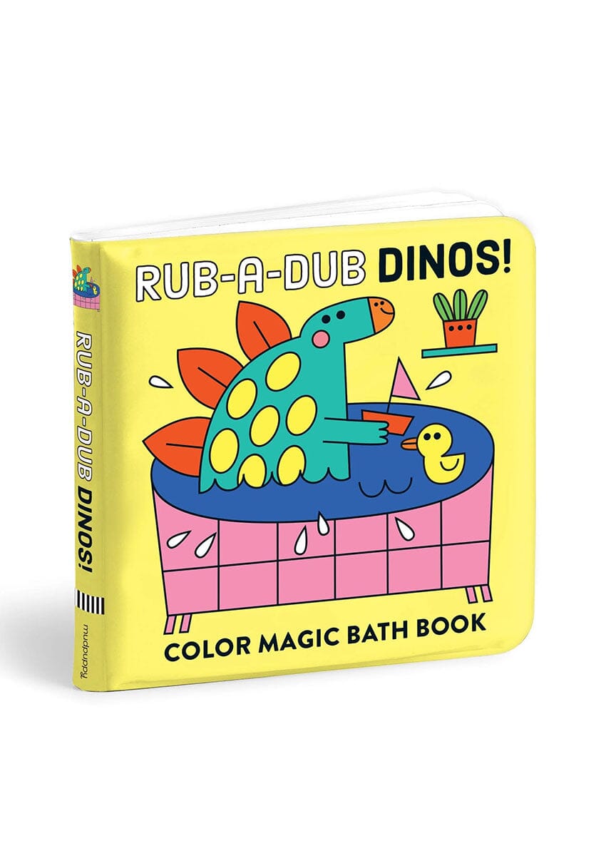 Rub-A-Dub Dinos! Color Magic Bath Book