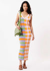 Nevin Knit Dress - Hot Palette