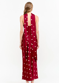 Magdalena Dress - Wine