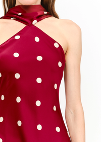 Magdalena Dress - Wine