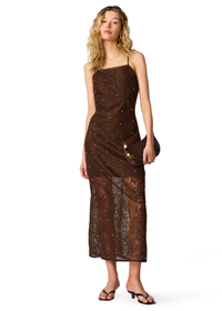 Maureene Dress - Chicory Coffee