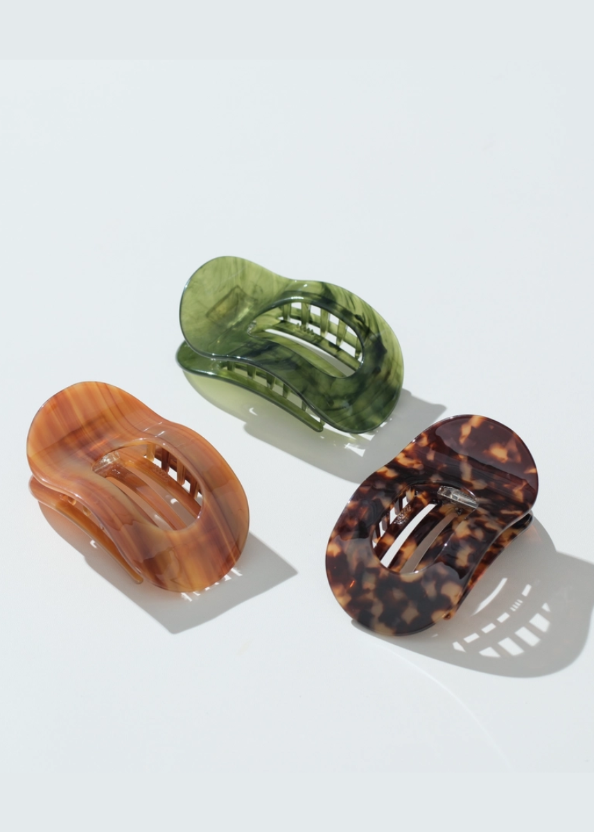 Medium Oval Lay Flat Clip