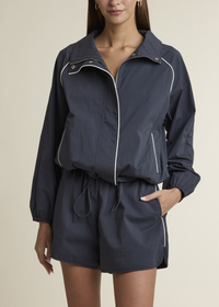 Micah Windbreaker & Shorts Set - Navy