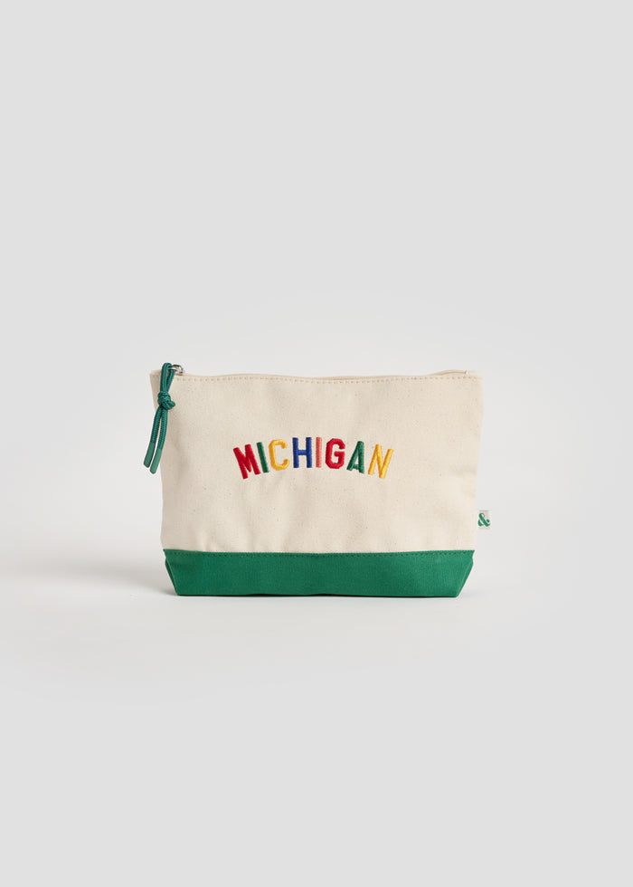Michigan Icons Pouch
