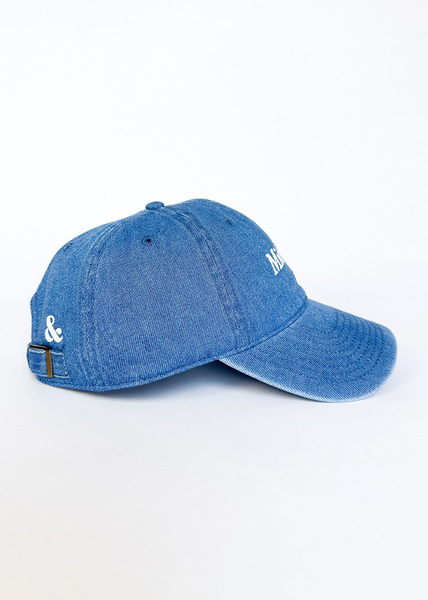 Midwest Dad Hat - Dark Denim
