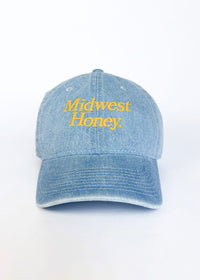 Midwest Honey Dad Hat - Denim