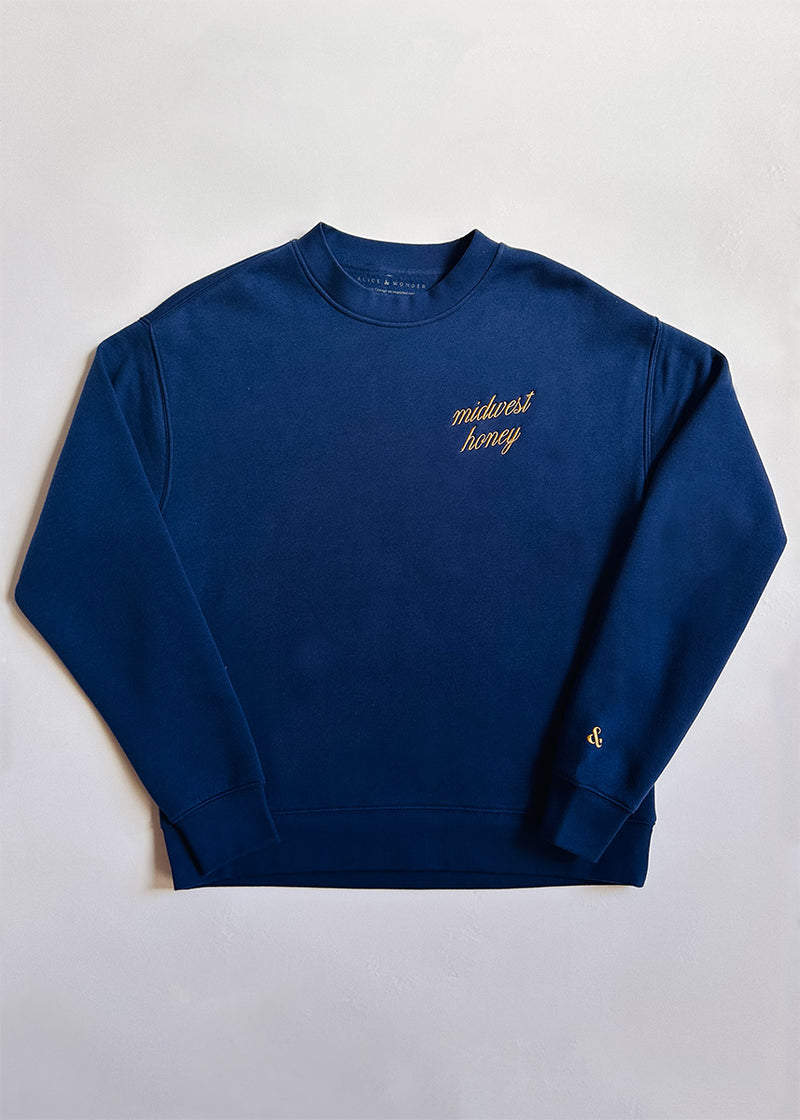 Midwest Honey Script Sweatshirt