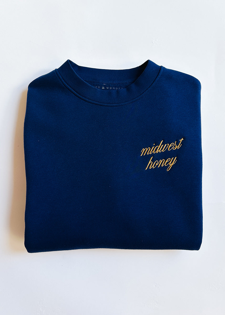 Midwest Honey Script Sweatshirt