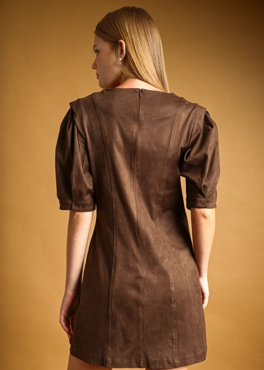 Miley Dress - Coffee