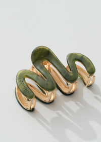 Mini Willow Squiggle Claw Clip
