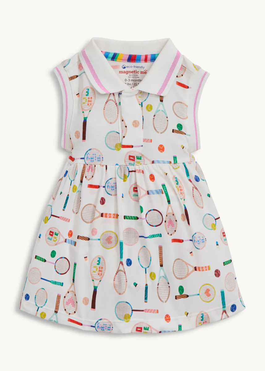 Modal Magnetic Bodysuit Polo Dress - Love All