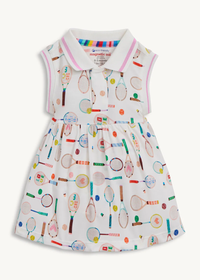 Modal Magnetic Bodysuit Polo Dress - Love All