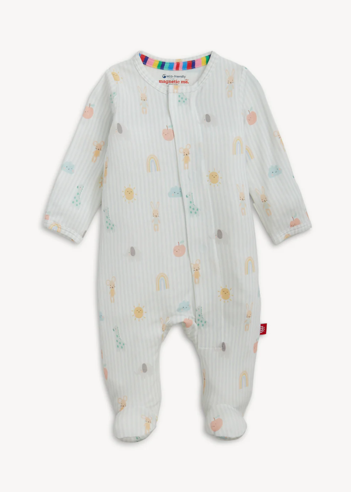 Modal Magnetic Footie - Blue Lullaby Sky