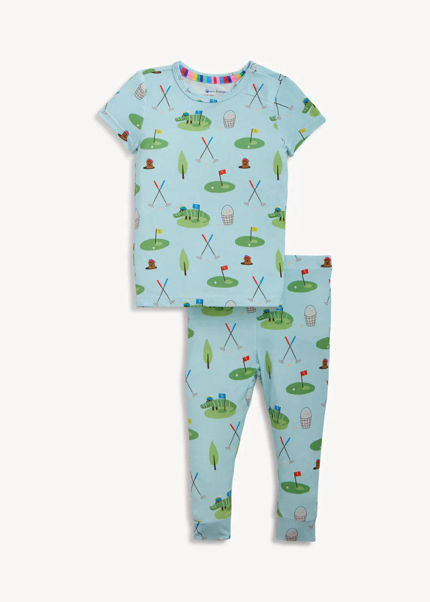 Modal S/S & Pants Pajama Set - Gopher It