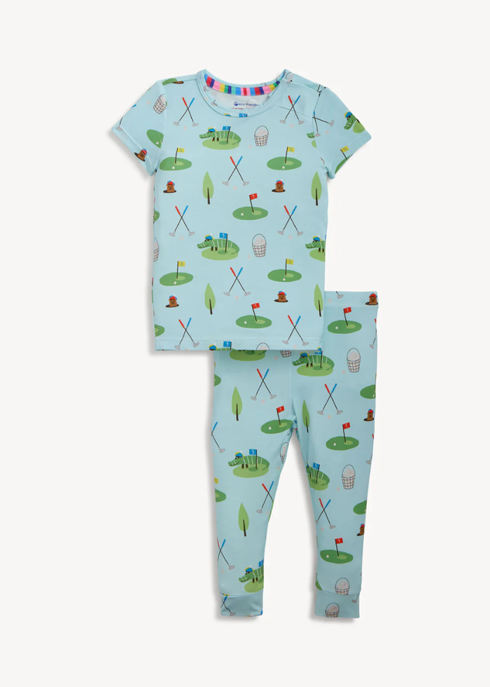 Modal S/S & Pants Pajama Set - Gopher It