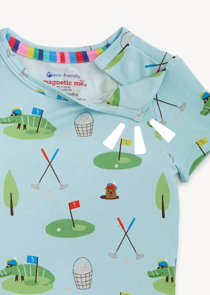 Modal S/S & Pants Pajama Set - Gopher It