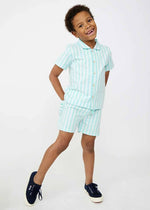 Bingo Toddler Short - Cabana Stripe