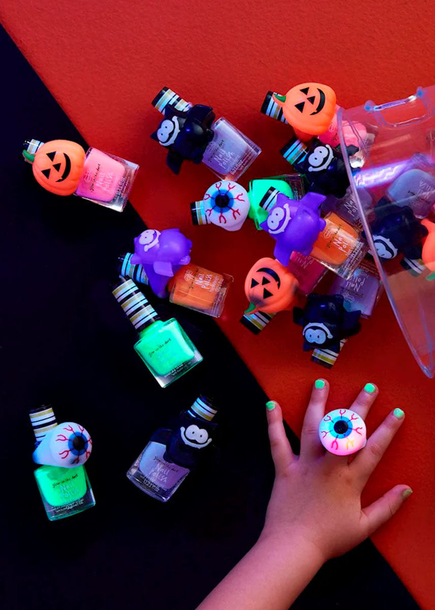 Halloween Nail Polish & Ring Set