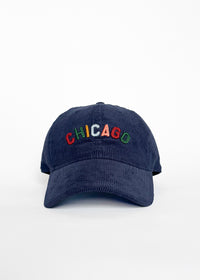 Toddler Sweet Home Chicago Dad Hat - Navy