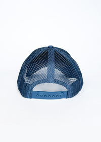 Toddler Chicago Script Trucker Hat - Navy