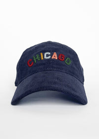 Youth Sweet Home Chicago Dad Hat - Navy