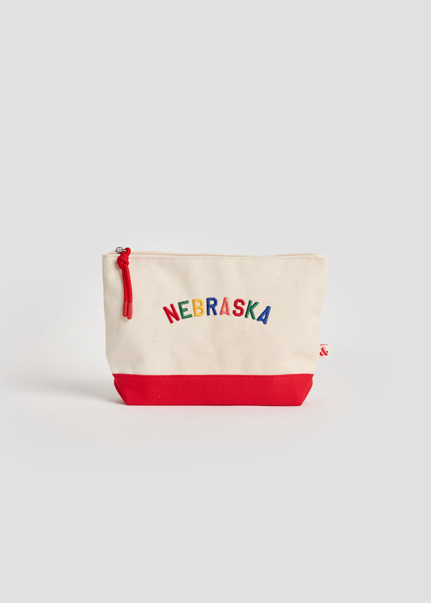 Nebraska Icons Pouch
