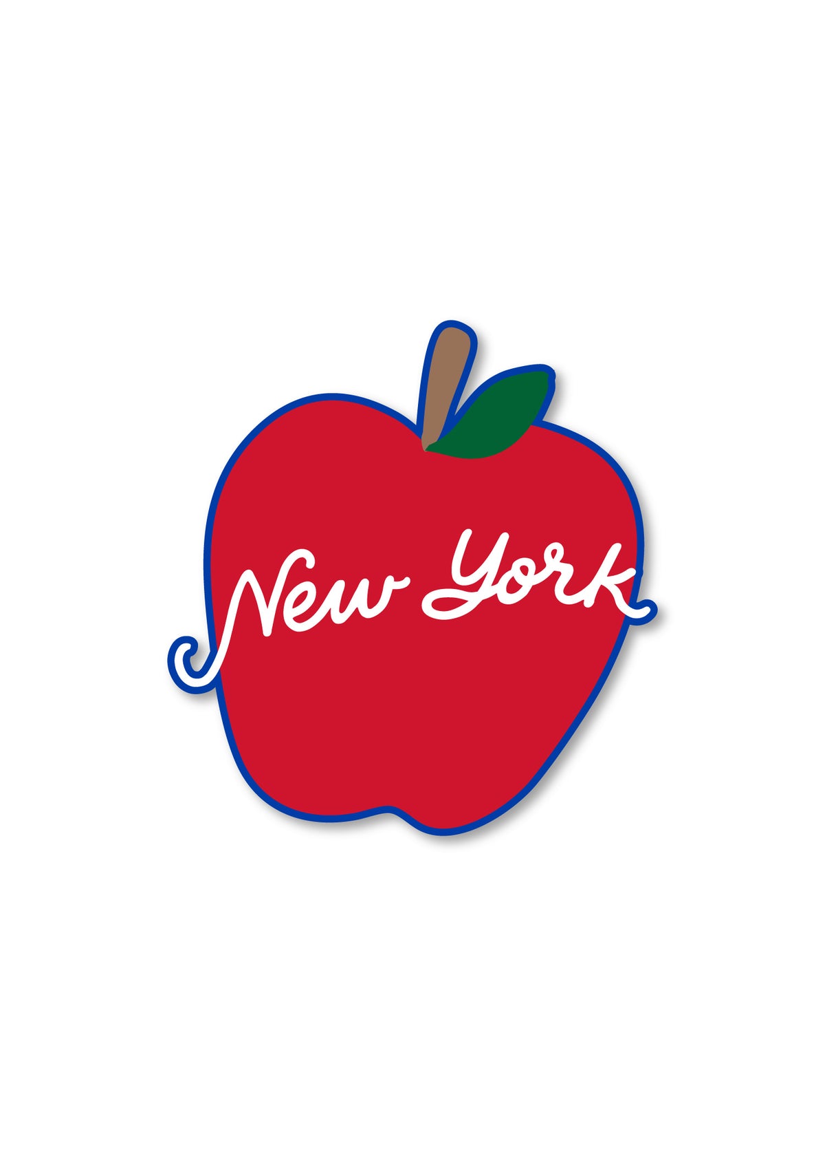 The Big Apple Sticker