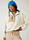 Hit The Slopes Pullover - Ivory Retro Combo