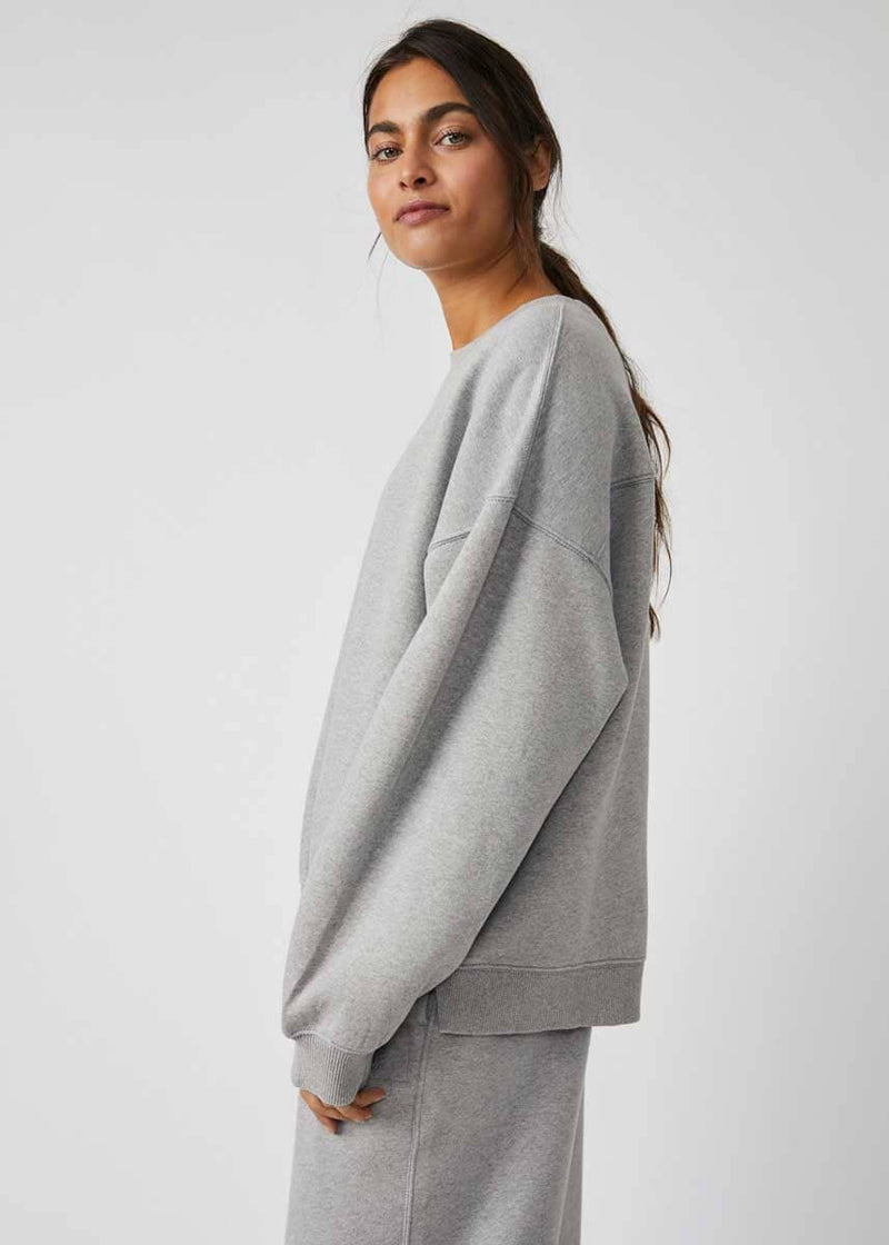 All Star Solid Pullover - Heather Grey