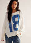 Graphic Camden Pullover - Ivory Combo